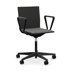 MVS 04 With Armsets On Castors Basic Dark Black - view 1