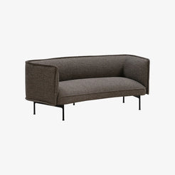 Lilin Sofa 2 Seater Curved Bosa COL.8 - view 1