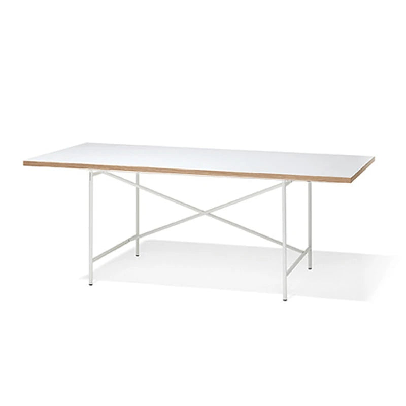Eiermann 1 White Dining Table L - view 1