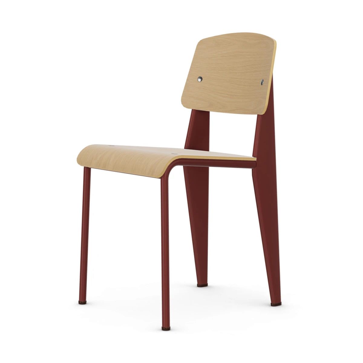 Standard Chair Natural Oak-Japanese Red - view 1