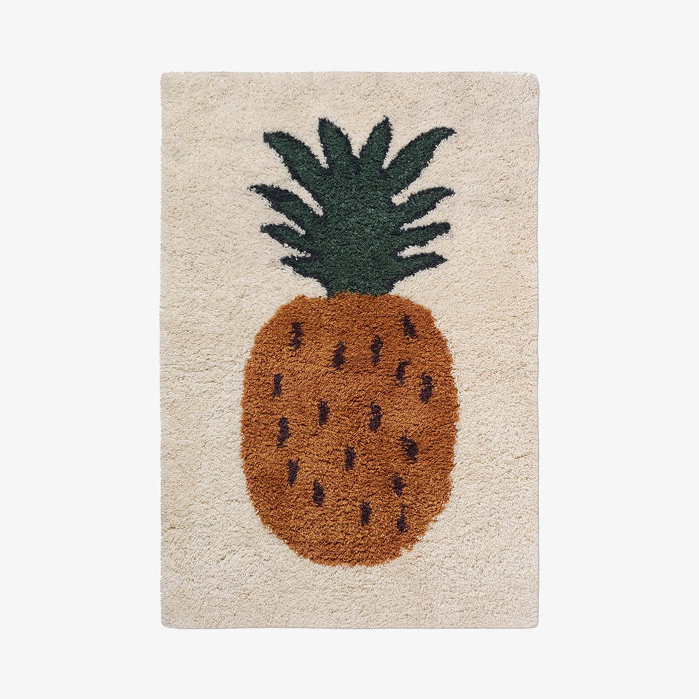 Fruiticana Tufted Pineapple Rug Large - view 1