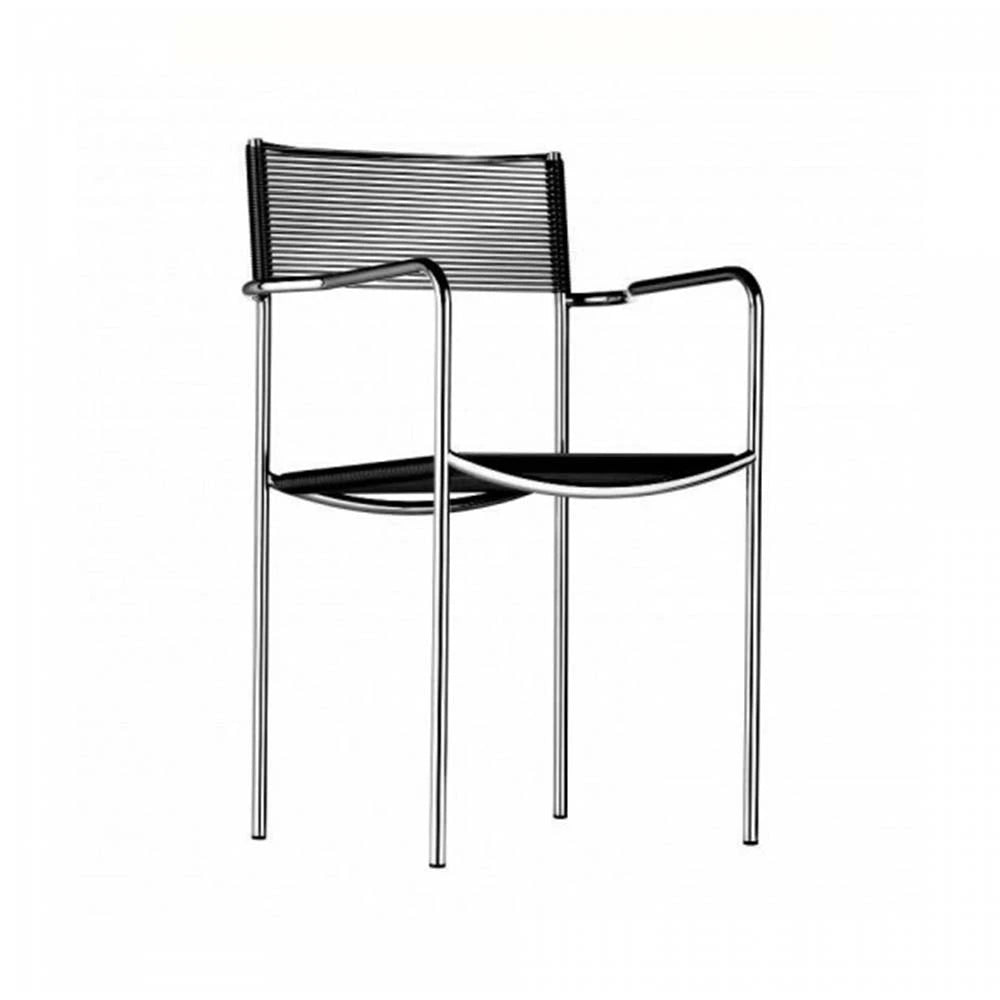 Spaghetti Armchair 131 - Chrome Frame - view 1