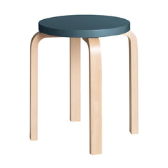 Stool E60 Blue-Birch - view 1