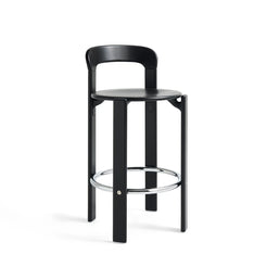 Rey Bar Stool Low Deep Black - view 1