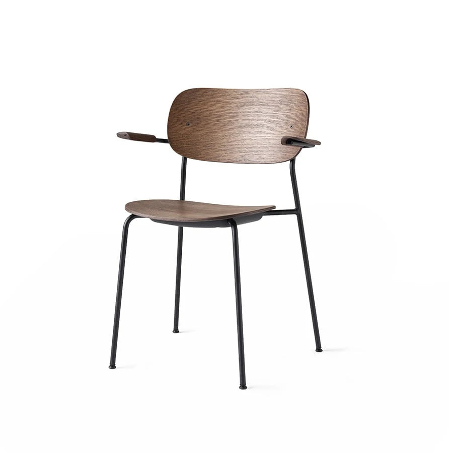Co Armchair Black/Dark Oak - view 1