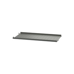 String System Metal Shelf Low 2 Sizes Dark Grey - view 1