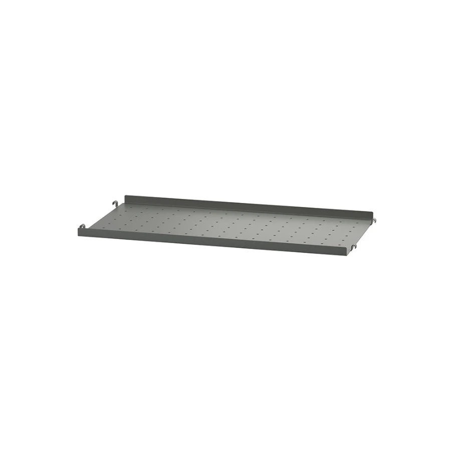 String System Metal Shelf Low 2 Sizes Dark Grey - view 1