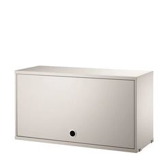 Cabinet with Flip Doors Beige - view 1