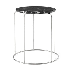 Tabletop Wire Stool VP11 Marble Top Nero - view 1
