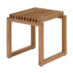 Cutter Stool Teak - view 1