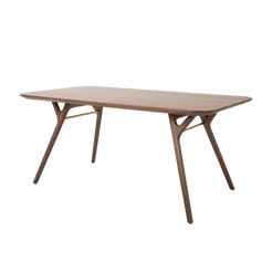 Ren Dining Table W1800 (Oak/Walnut) - view 1