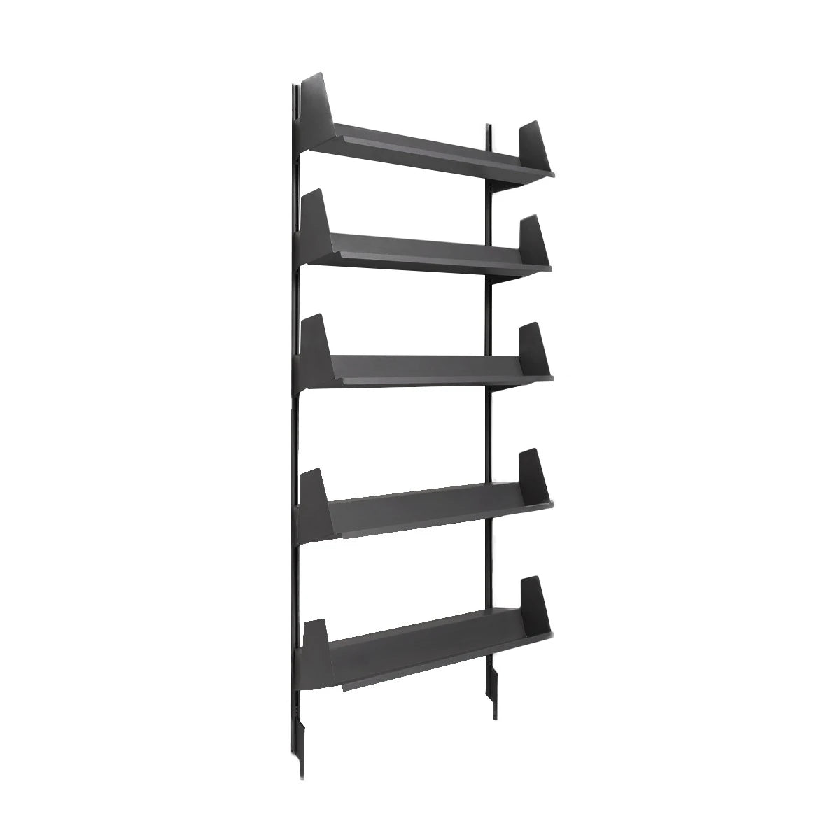 Sarmiento Bookcase 110 Anthracite Grey - view 1