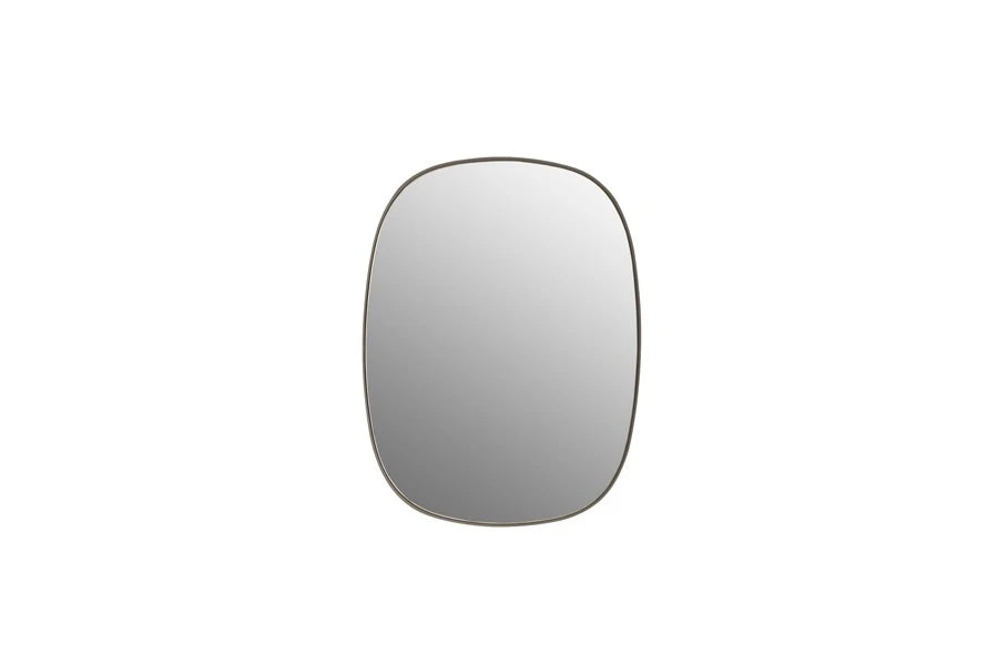 Framed Mirror 59 Taupe/Clear - view 1