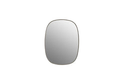 Framed Mirror 59 Taupe/Clear - view 1