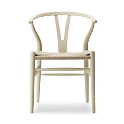 CH24 Soft Beige Dining Chair - view 1