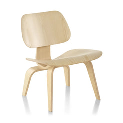 Eames Molded Plywood Lounge Chair LCW White Ash - view 1