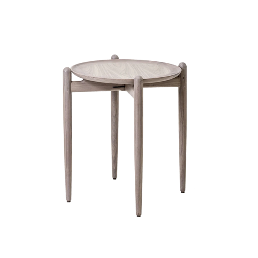 Slow Folding Tray Table (Oak / Walnut) - view 1