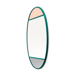 Vitrail Round Mirror 50 x 60 Green - view 1