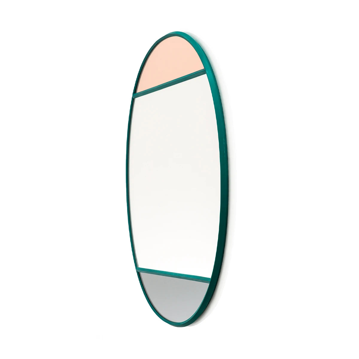 Vitrail Round Mirror 50 x 60 Green - view 1