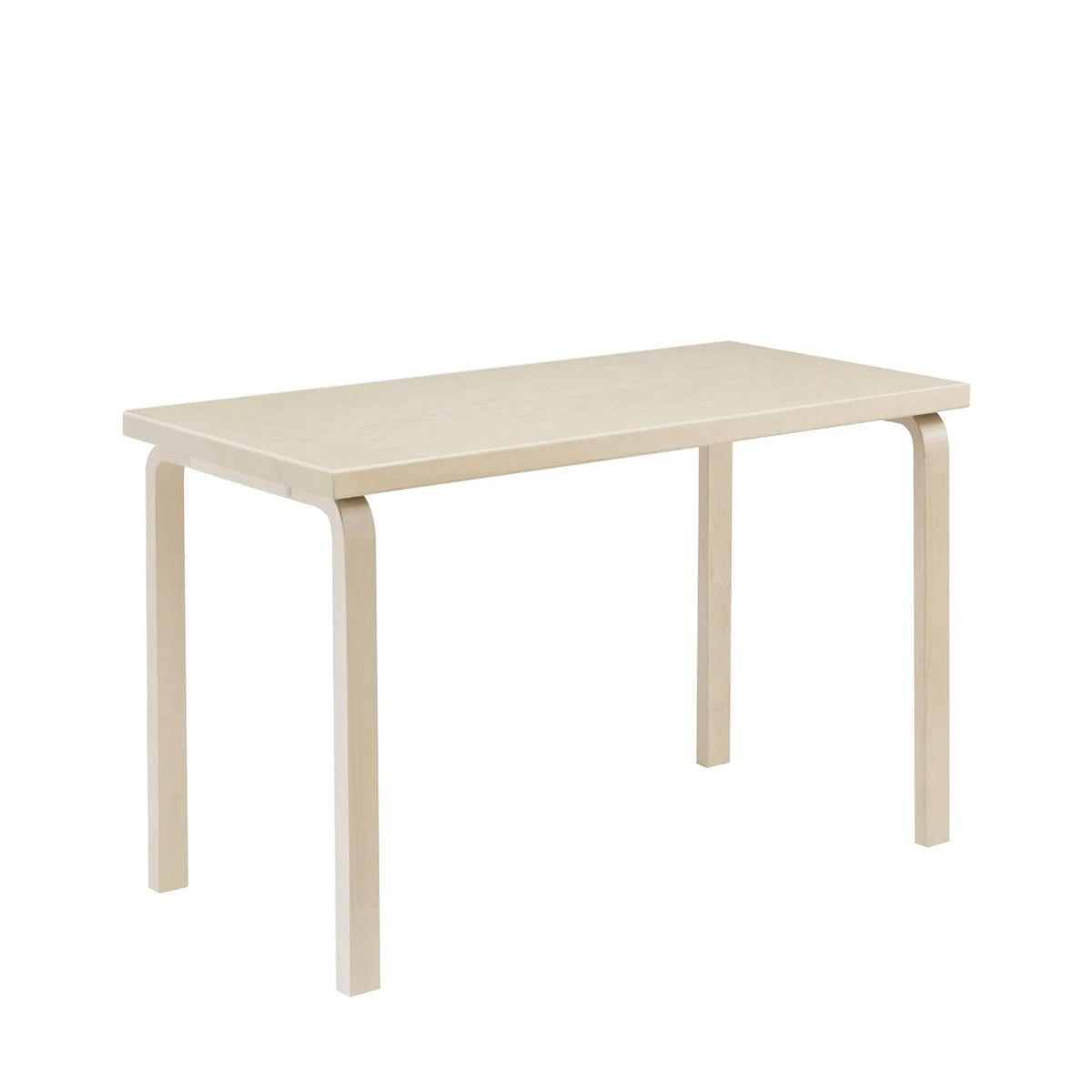 Aalto Table 80B 100 x 60 cm Birch - view 1