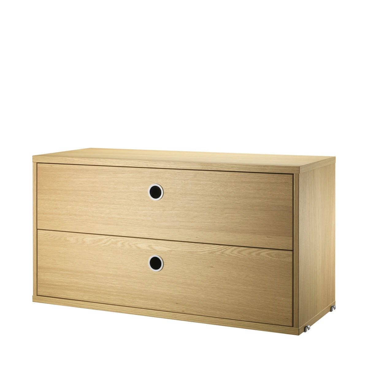 Chest with drawers oak - view 1