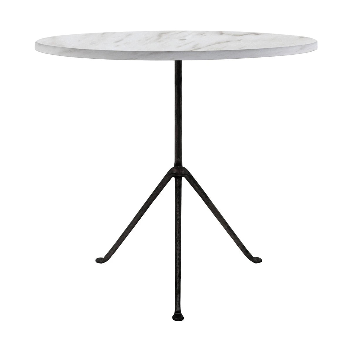 Officina Table 100 Marble Top-Black Frame - view 1
