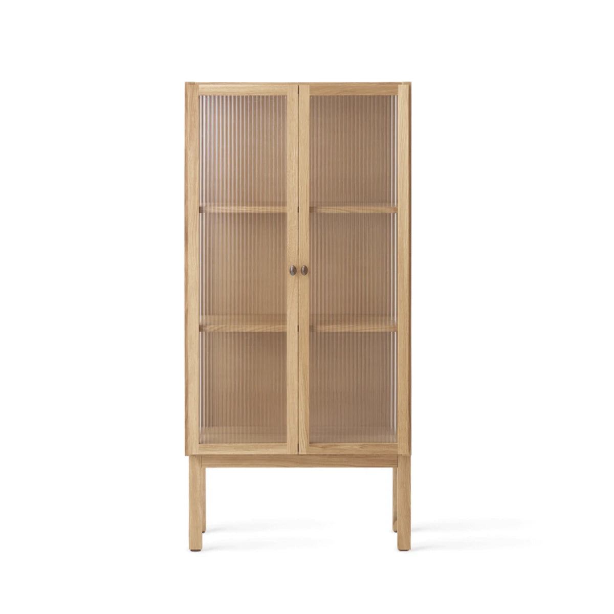 Curiosity Cabinet Low Natural Oak - view 1
