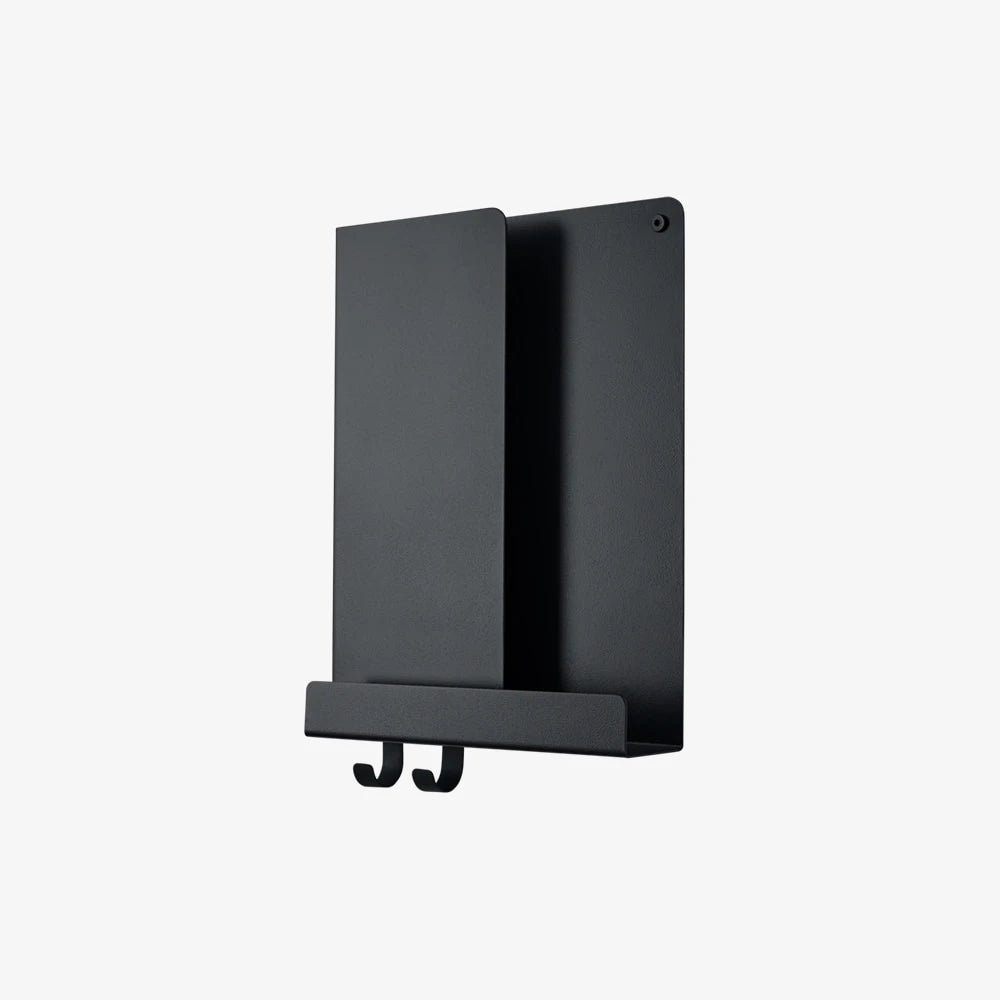 FOLDED SHELVES 29.5 x 40 BLACK - view 1