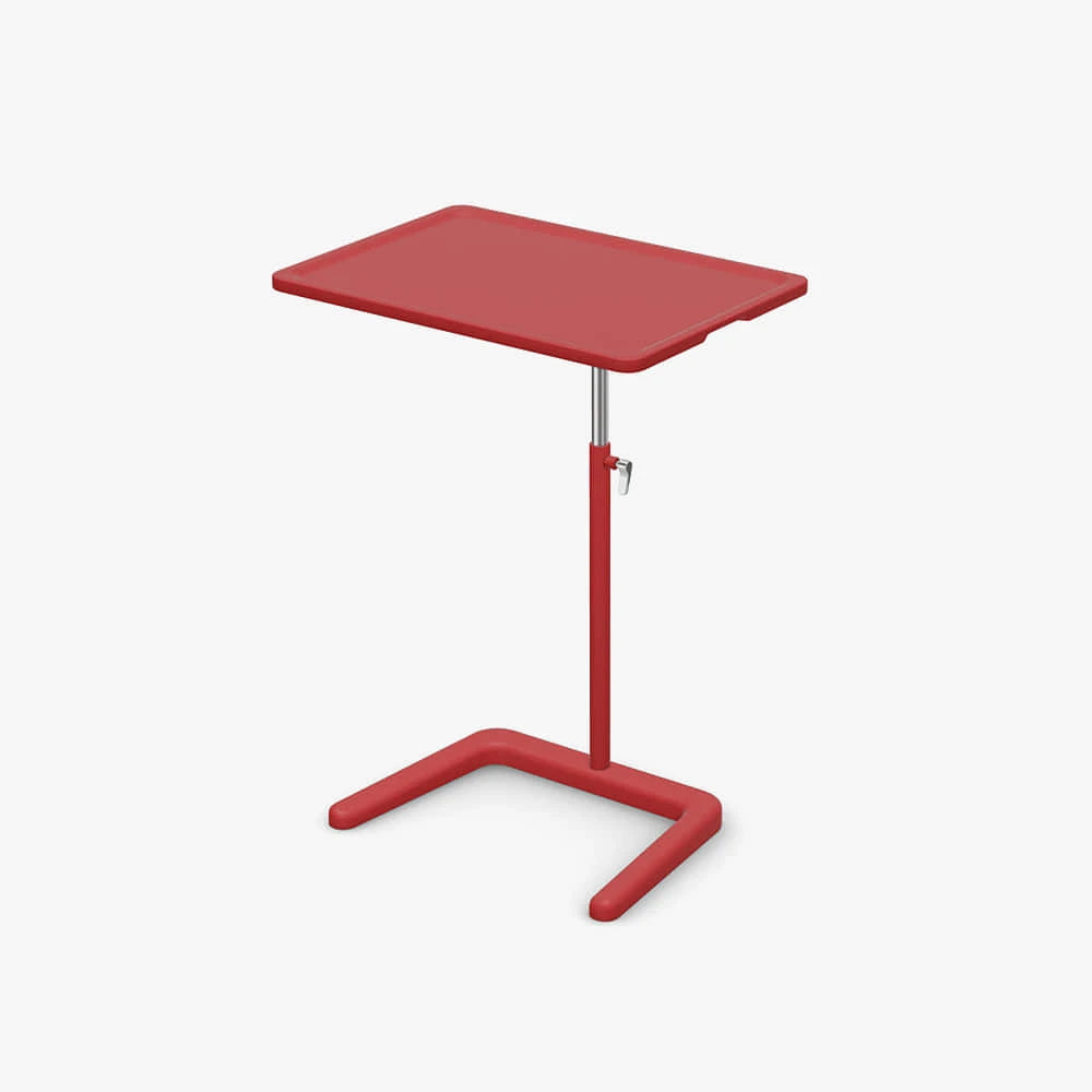 NES Table Bright Red - view 1