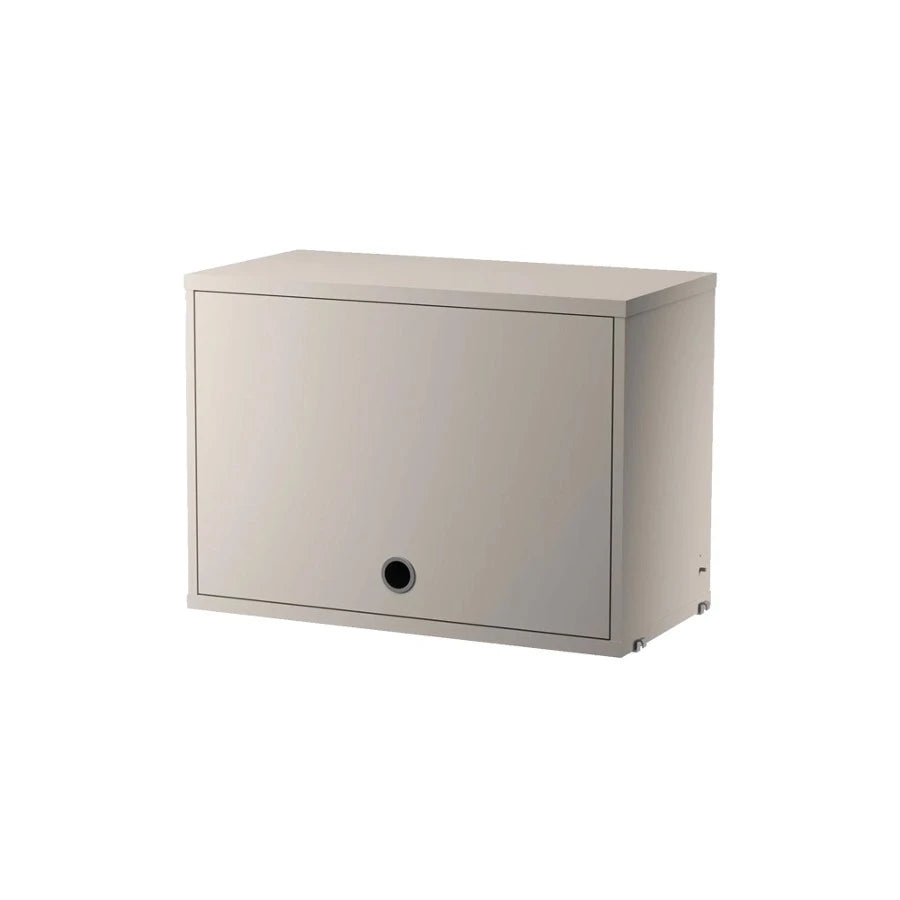 String System Cabinet Flip Door 58 Beige - view 1
