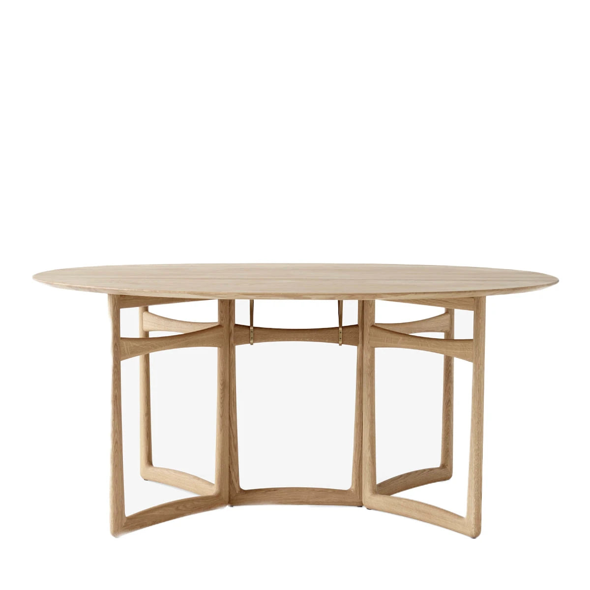 HM6 Drop Leaf table 163 x 142 x 75 Oiled Oak - view 1