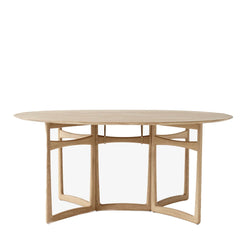HM6 Drop Leaf table 163 x 142 x 75 Oiled Oak - view 1