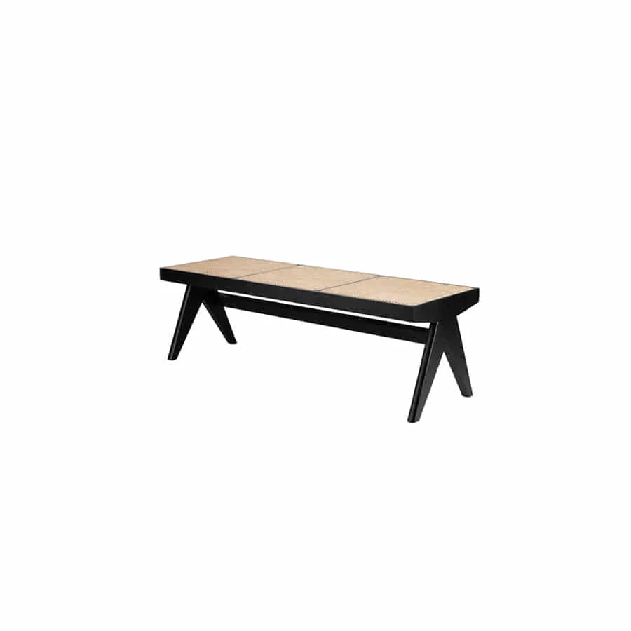 Civil Bench (Oak stained black) - view 1