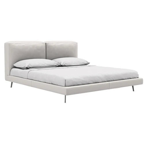 Sound Bed Frame White Q - view 1