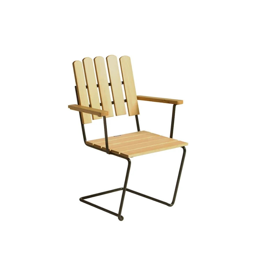 Classic Armchair A2 Green/Pine - view 1