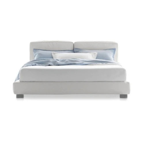 Sacco White Bed Frame Q - view 1