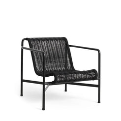 Palissade Cord Lounge Chair Low Anthracite - view 1
