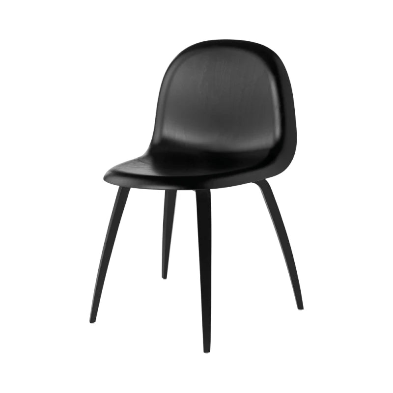 3D Dining Chair - Wood Base - view 1