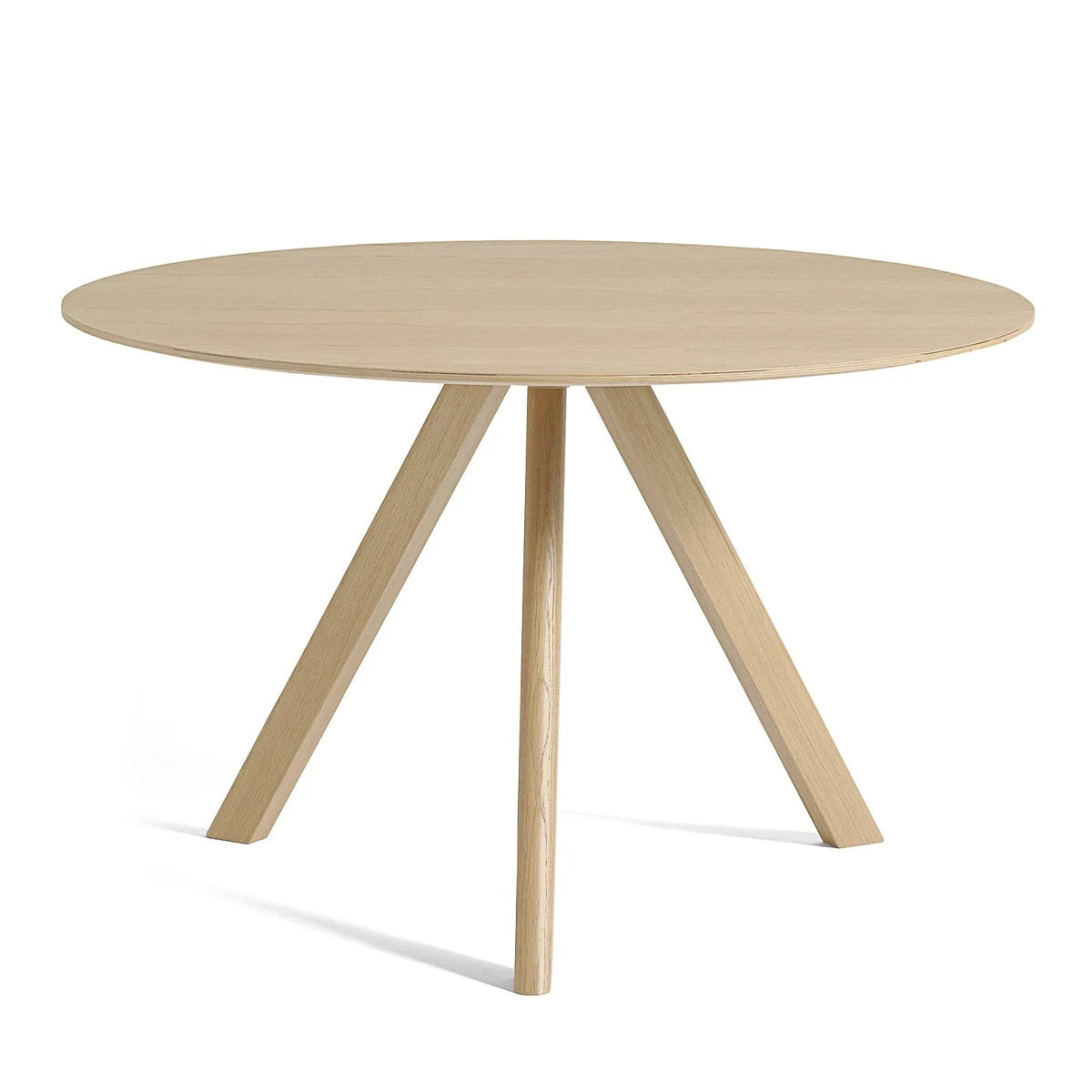 CPH20 Round Table Ø120 Oak-Oak Veneer - view 1