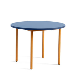 Two Colour Table Ø105 Blue-Orche - view 1