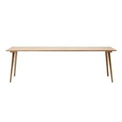 In Between Table SK6 250 x 100 Clear Lacquered Oak - view 1