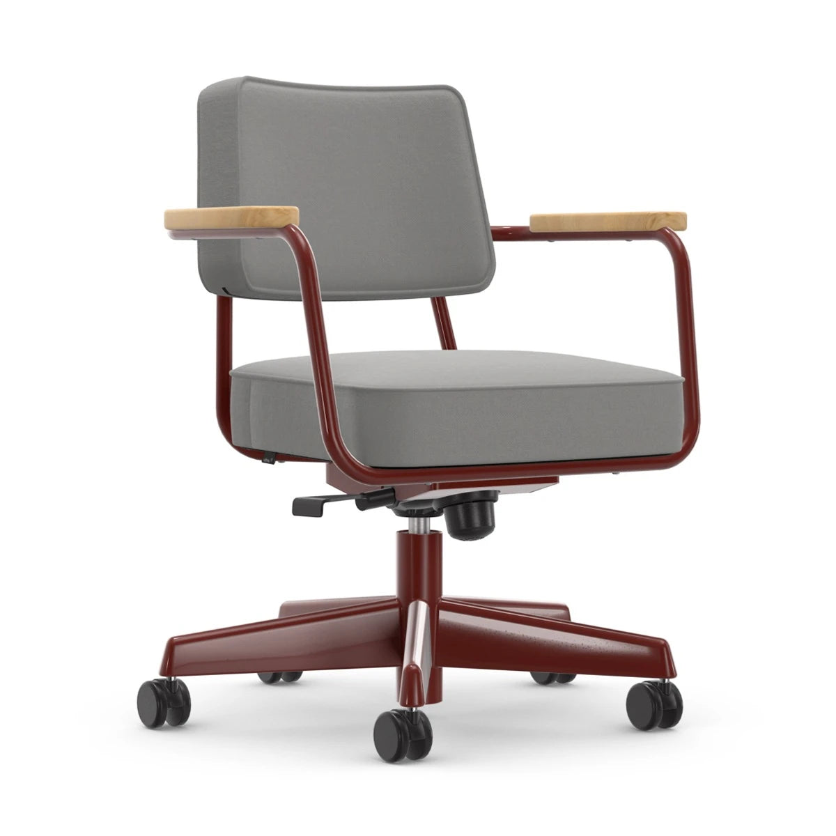 Fauteuil Direction Pivotant Iron Grey Volo Japanese Red - view 1