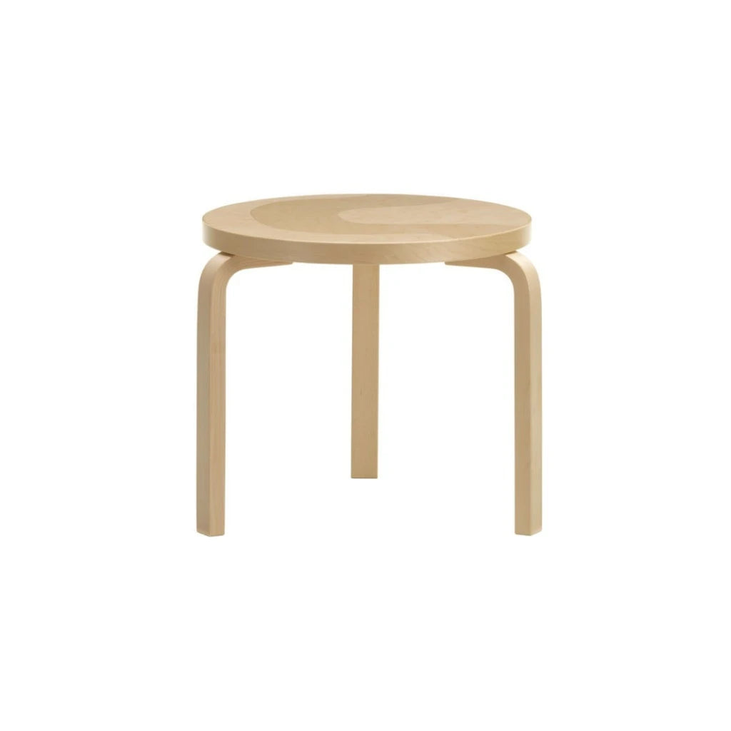 Table 90D Seireeni Birch Marquetry Side Table - view 1