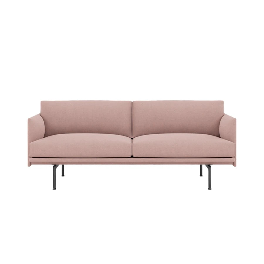 Outline Sofa 2seater Black/Fiord551 - view 1