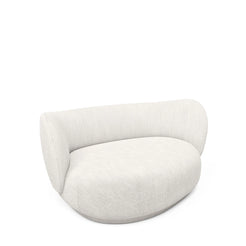 Rico Curve Bouclé Off-White - view 1