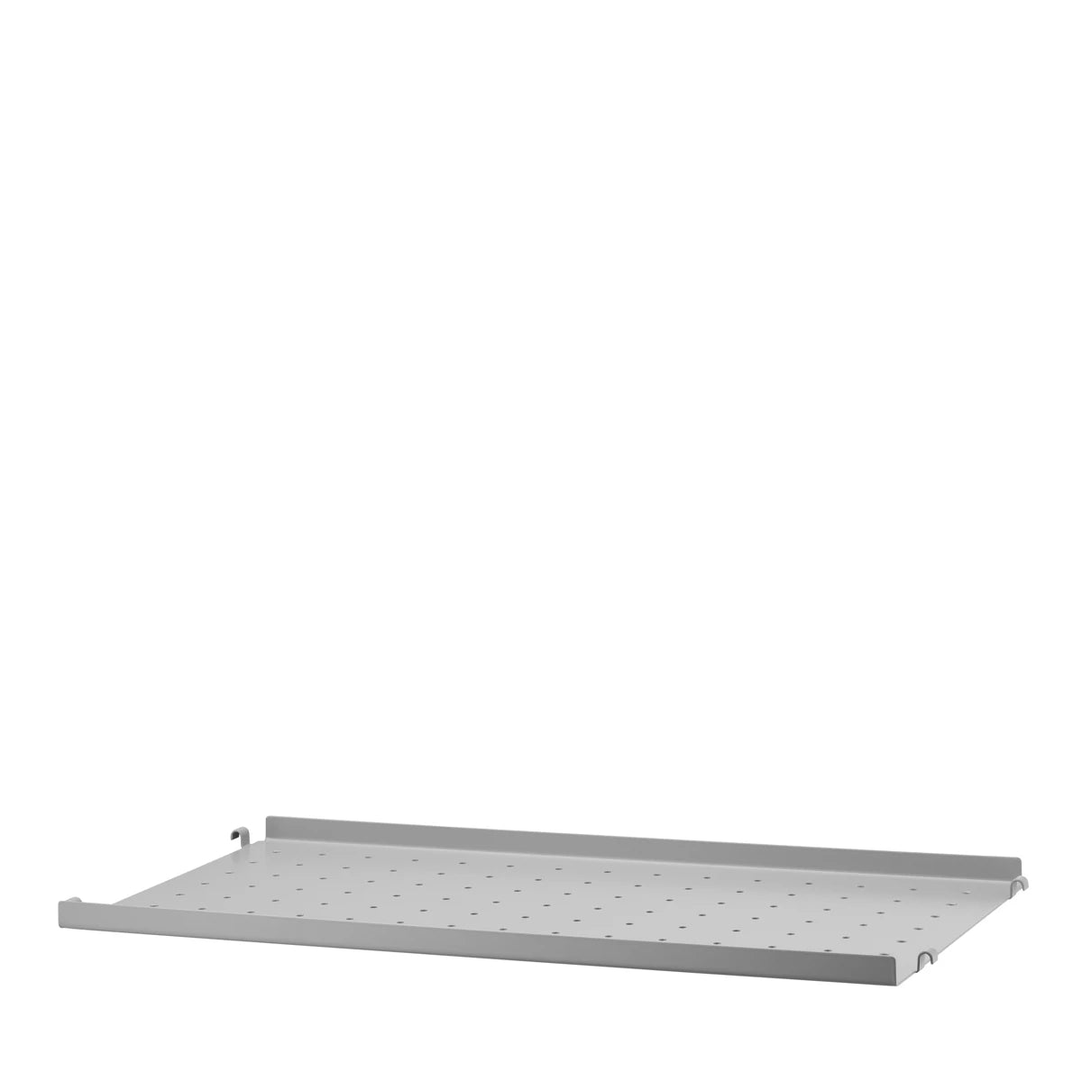 Metal Shelf Low Edge Grey - view 1