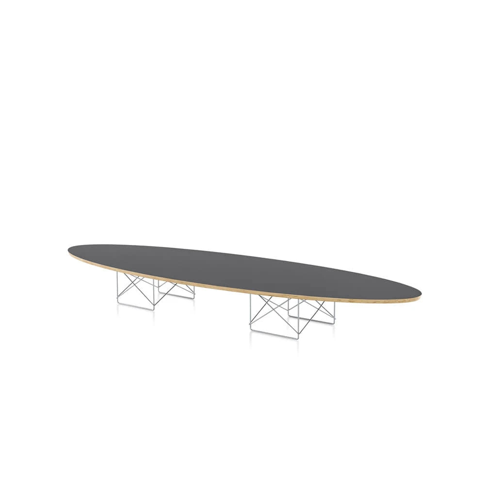 Eames Wire Base Elliptical Table (Black) - view 1