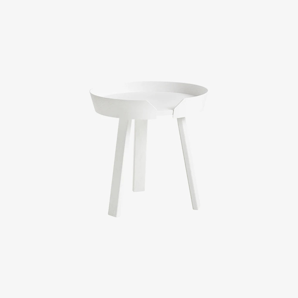 AROUND Coffee Table Small White - view 1