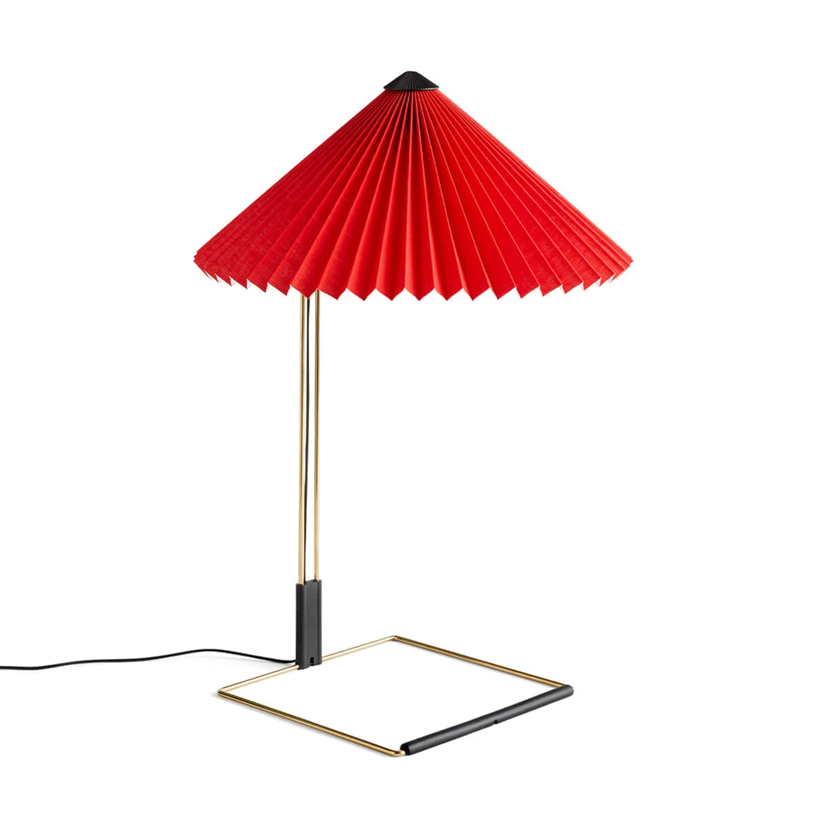Matin table lamp Ø38 Bright red shade - view 1
