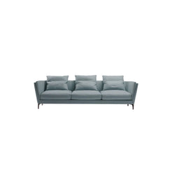 Bretagne 3 Seater Sofa - SC 254 Steel Blue - view 1